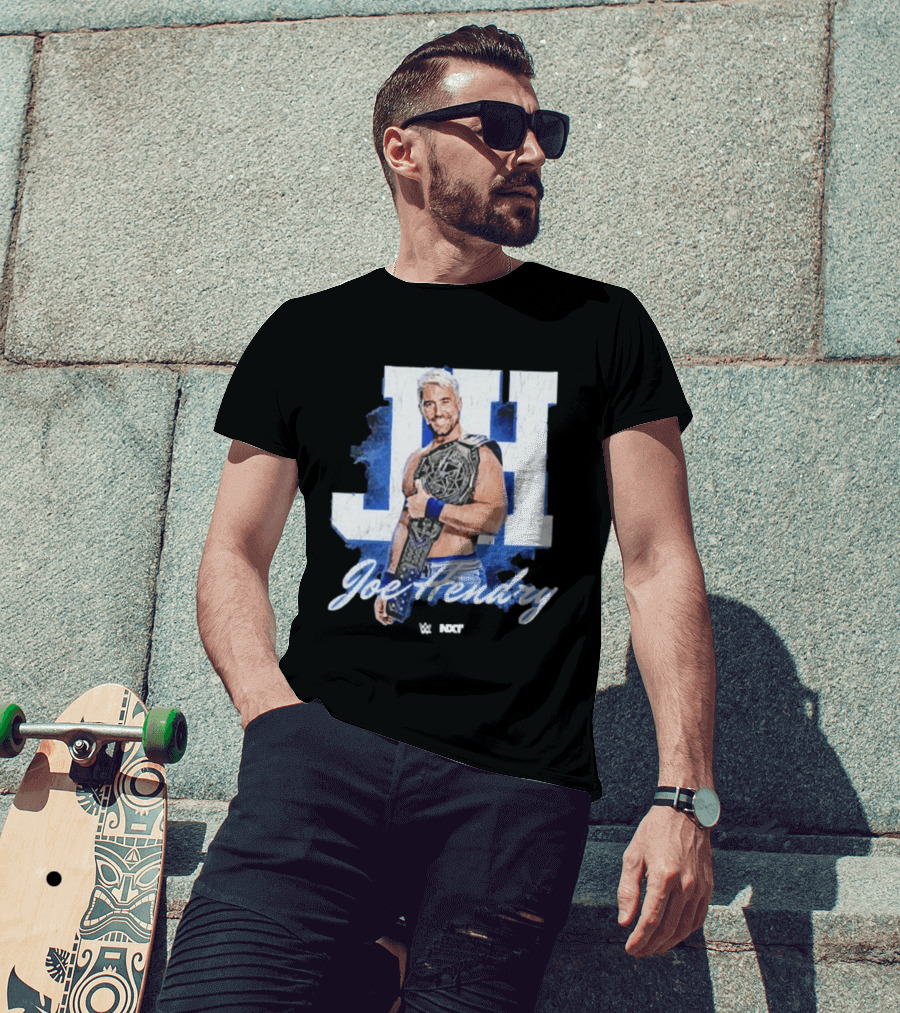 JH Joe Hendry WWE Superstar Officially Licensed Merchandise T-Shirt