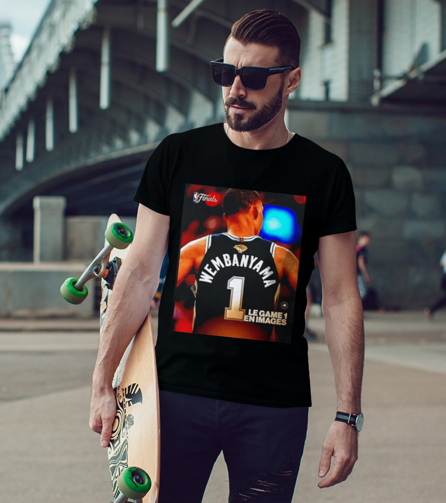 NBA Finals Wembanyama San Antonio Spurs Le Game 1 En Images T-Shirt