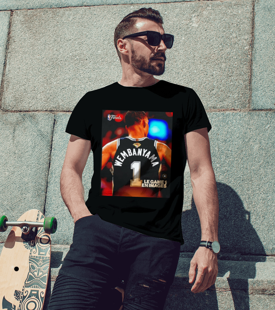 NBA Finals Wembanyama San Antonio Spurs Le Game 1 En Images T-Shirt