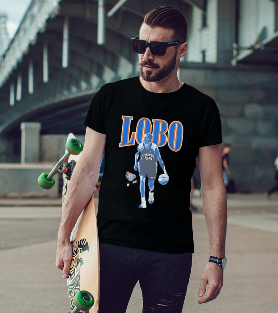 Lobo 50 New York Liberty WNBA Player Basketball T-Shirt