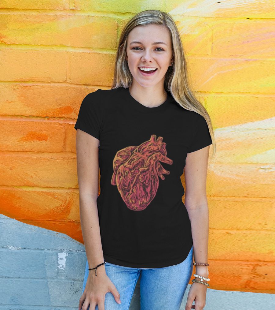 Rise Records The Acacia Strain Gravebloom Black Anatomical Heart T-Shirt
