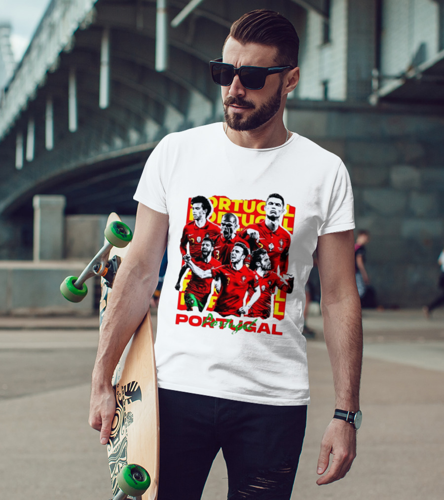 Portugal National Football Team Cristiano Ronaldo Fans T-Shirt