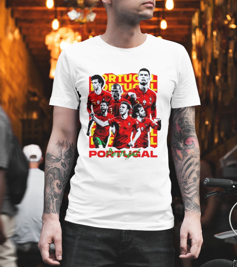 Portugal National Football Team Cristiano Ronaldo Fans T-Shirt