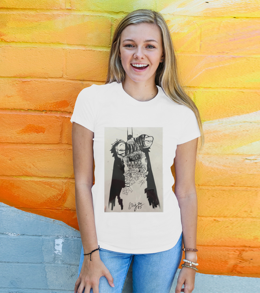 Awesome Absolute Batman Police ICE Daniel Warren Johnson DC Comics 2025 T-Shirt