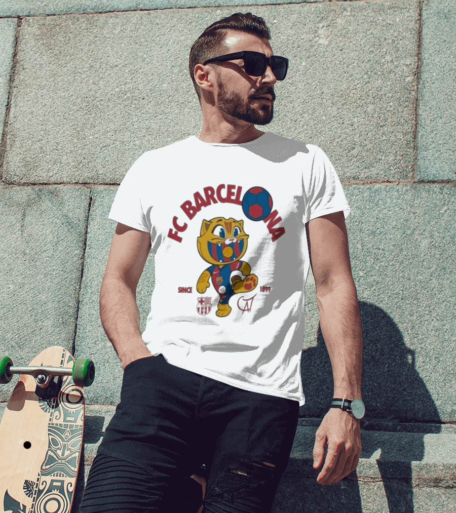 FC Barcelona Cat Since 1899 T-Shirt