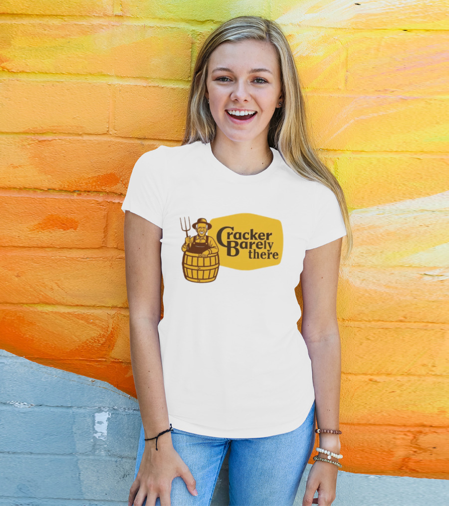 Joe Biden Cracker Barely There Cracker Barrel T-Shirt