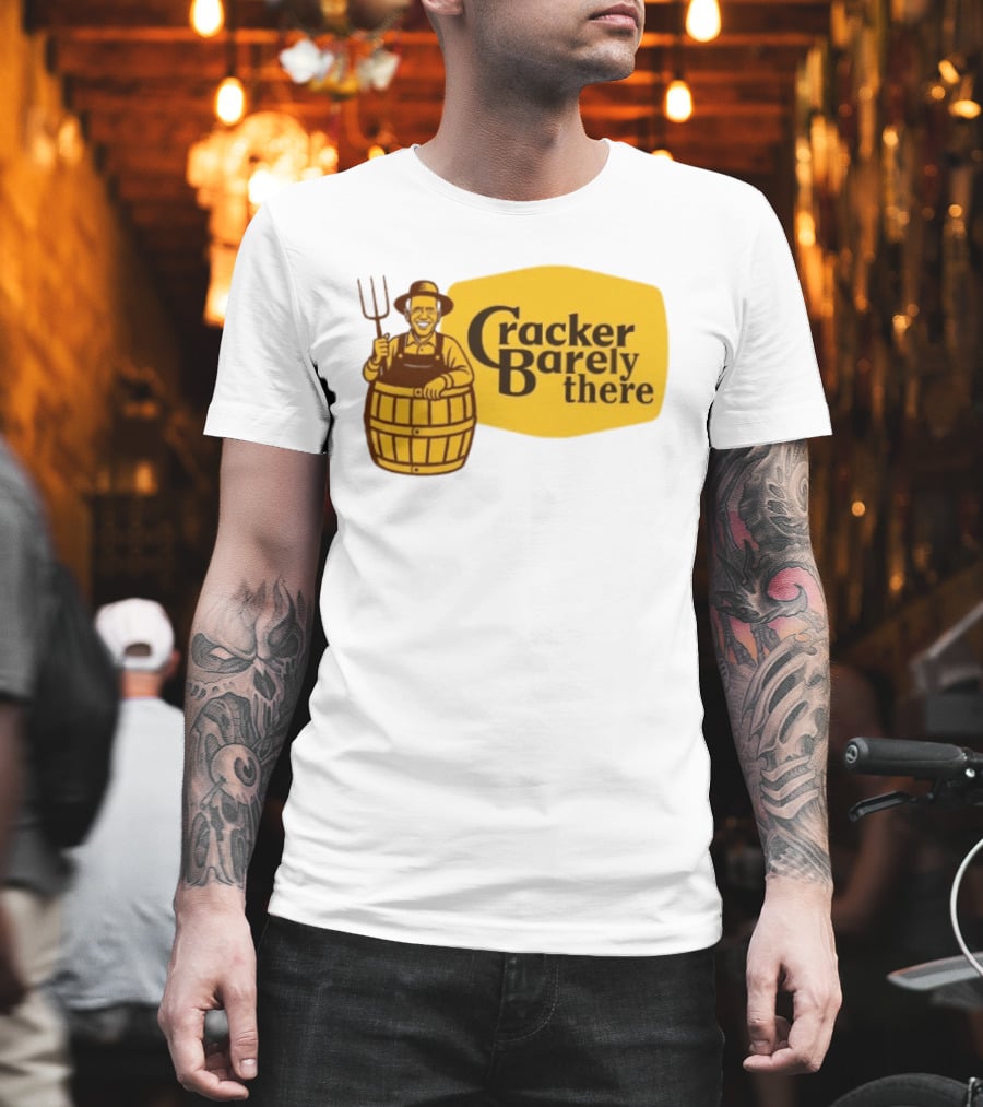 Joe Biden Cracker Barely There Cracker Barrel T-Shirt