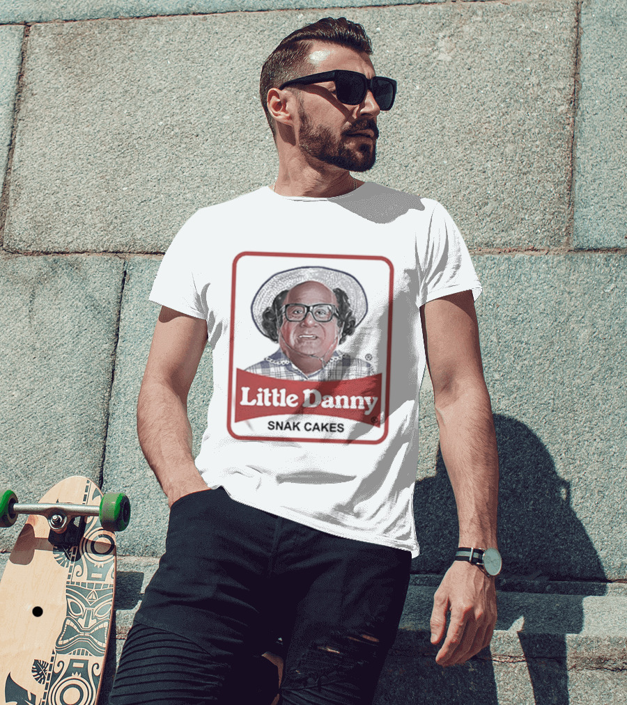 Little Danny Snak Cakes Meme Featuring Iconic Little Debbie T-Shirt