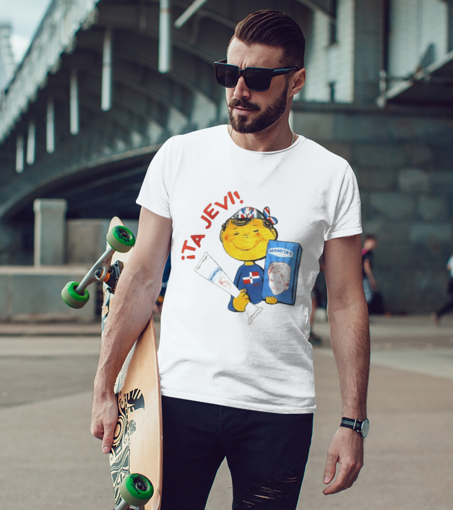 ¡Ta Jevi! Mamita's Ice Cream Dominican Packaging T-Shirt