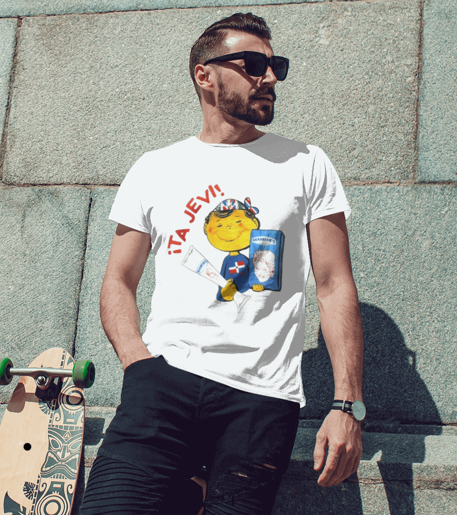 ¡Ta Jevi! Mamita's Ice Cream Dominican Packaging T-Shirt