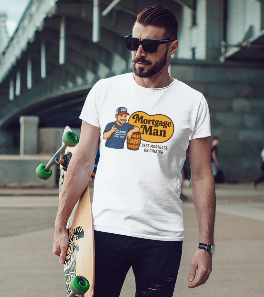 Mortgage Man Best Mortgage Originator Cracker Barrel T-Shirt