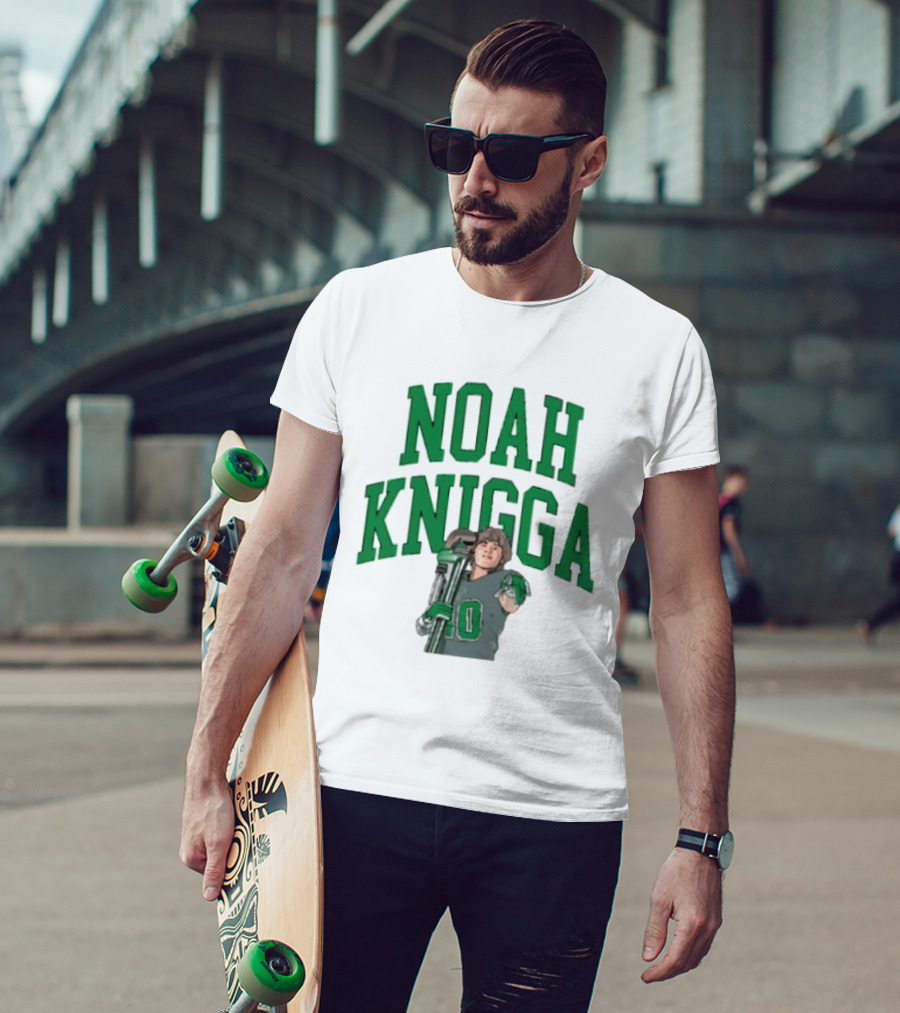 Noah Knigga Eastern Michigan Eagles Football Player T-Shirt