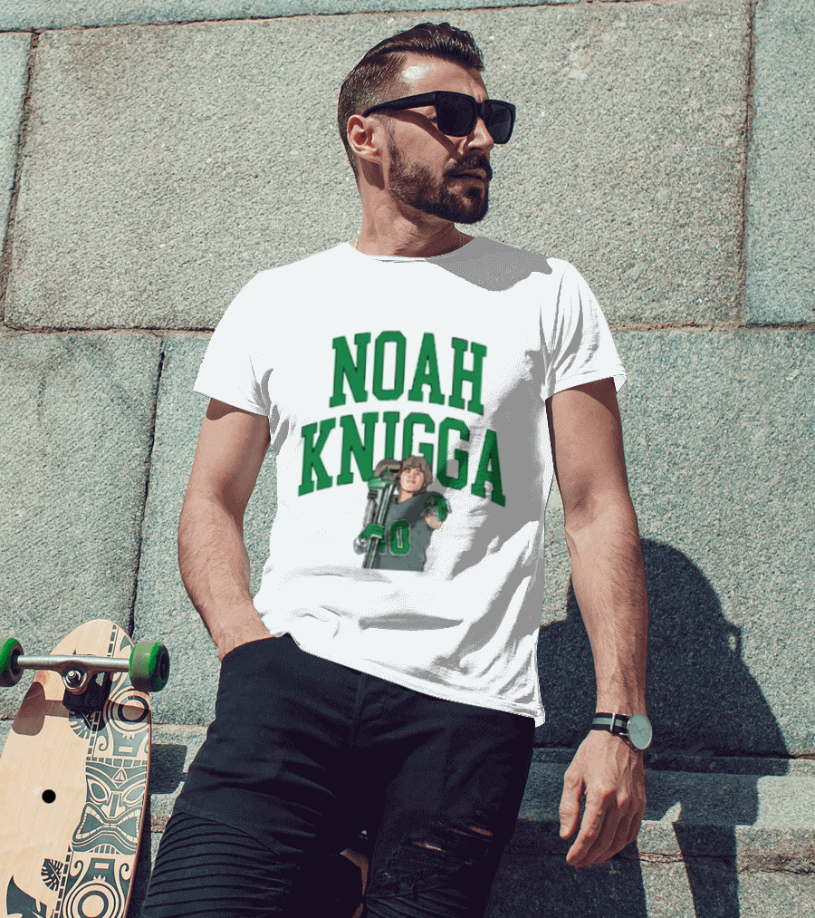 Noah Knigga Eastern Michigan Eagles Football Player T-Shirt
