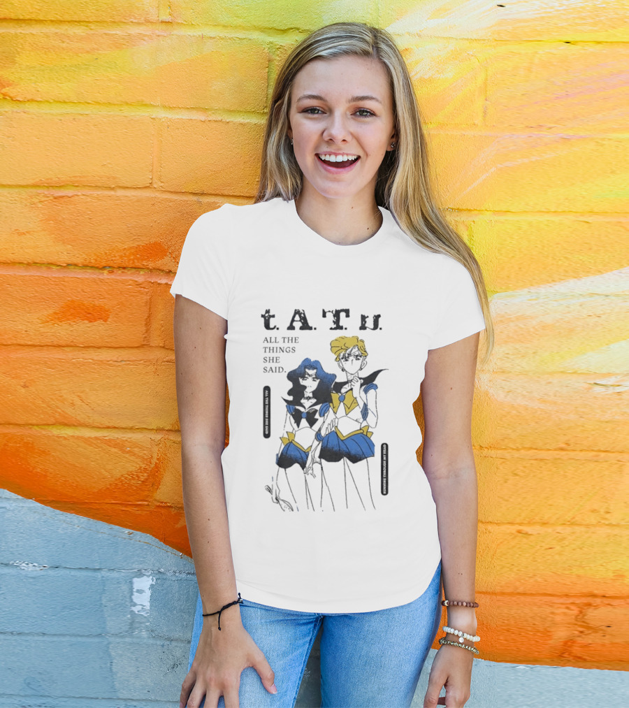 T.A.T.u. All The Things She Said Sailor Senshi T-Shirt