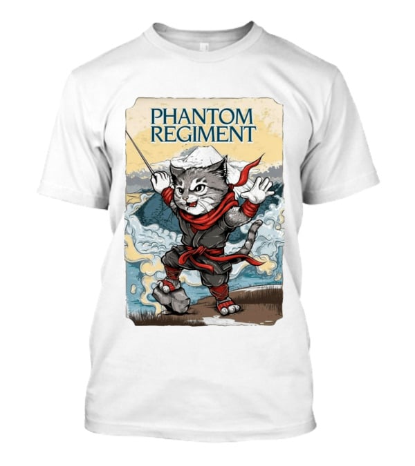 Original Phantom Regiment Conductor Cat Ninja T-Shirt