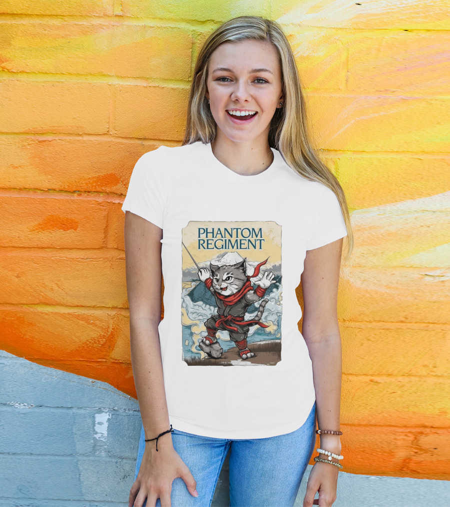 Original Phantom Regiment Conductor Cat Ninja T-Shirt