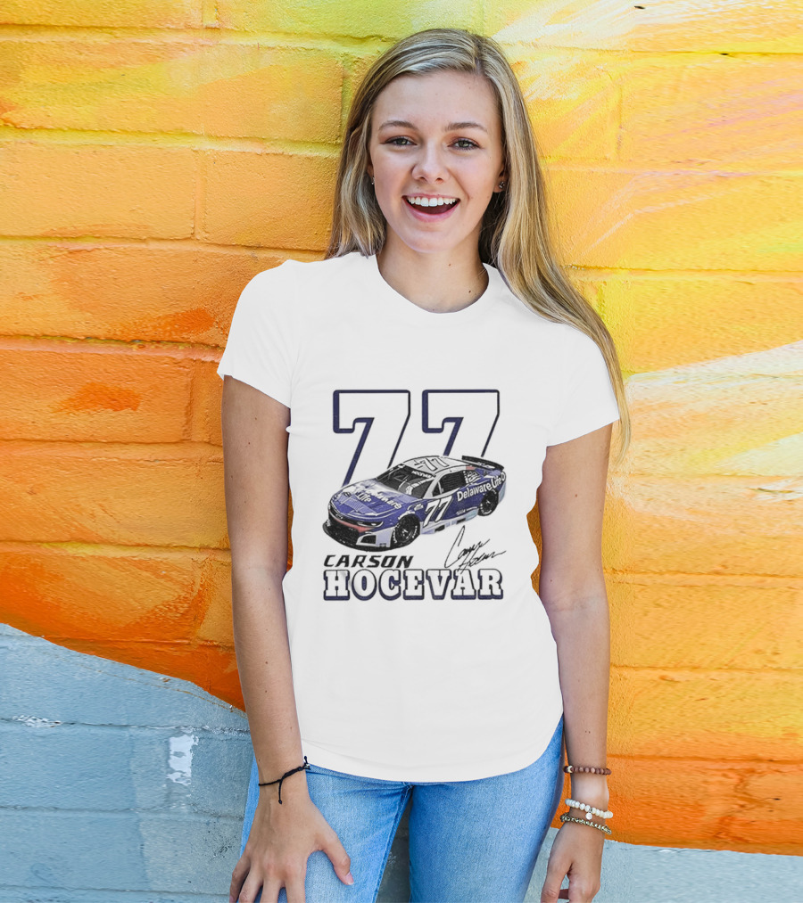 77 Carson Hocevar Nascar Racing Car T-Shirt