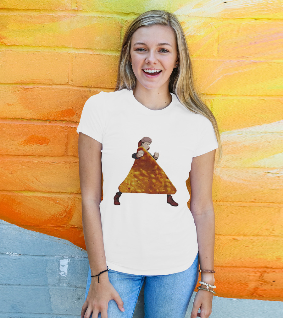 Yuji Itadori Dorito Jujutsu Kaisen Anime T-Shirt