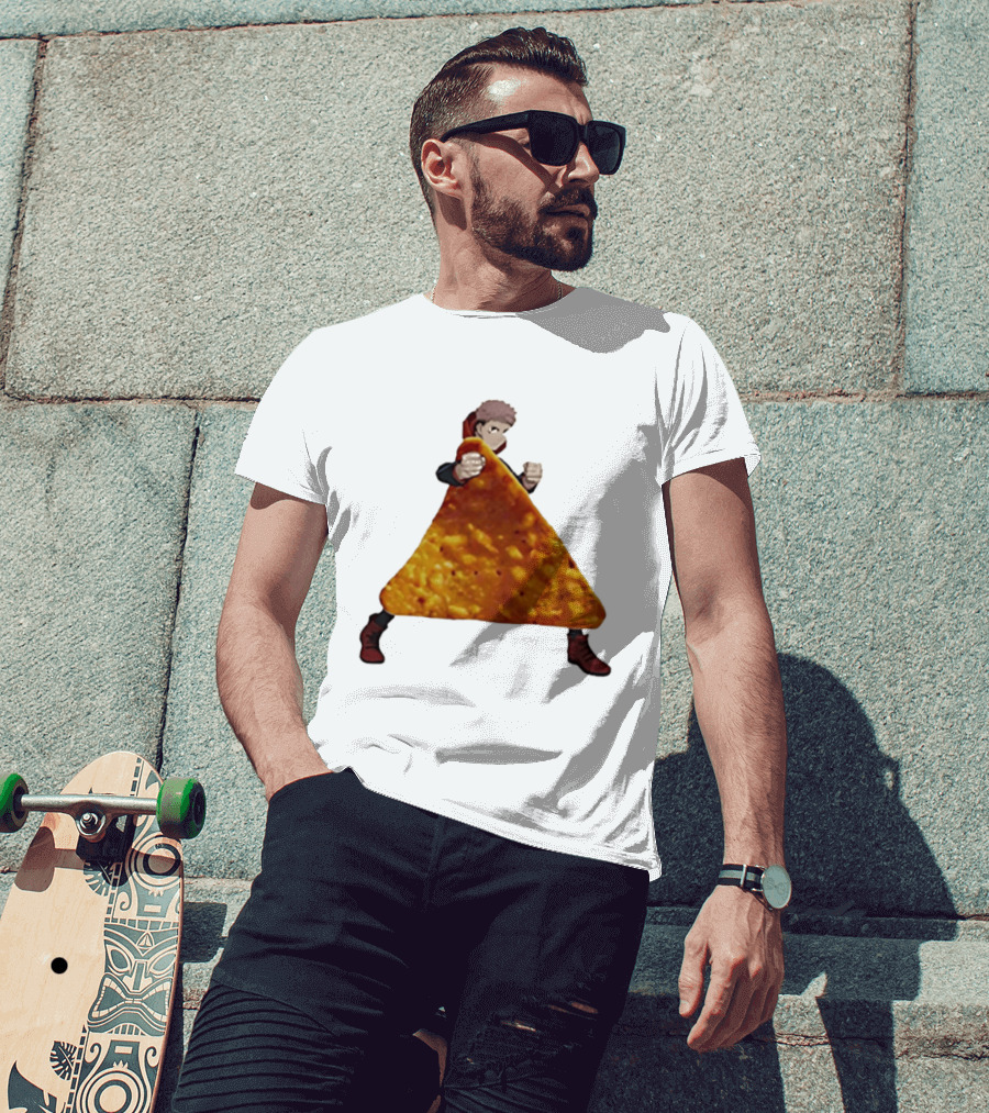 Yuji Itadori Dorito Jujutsu Kaisen Anime T-Shirt
