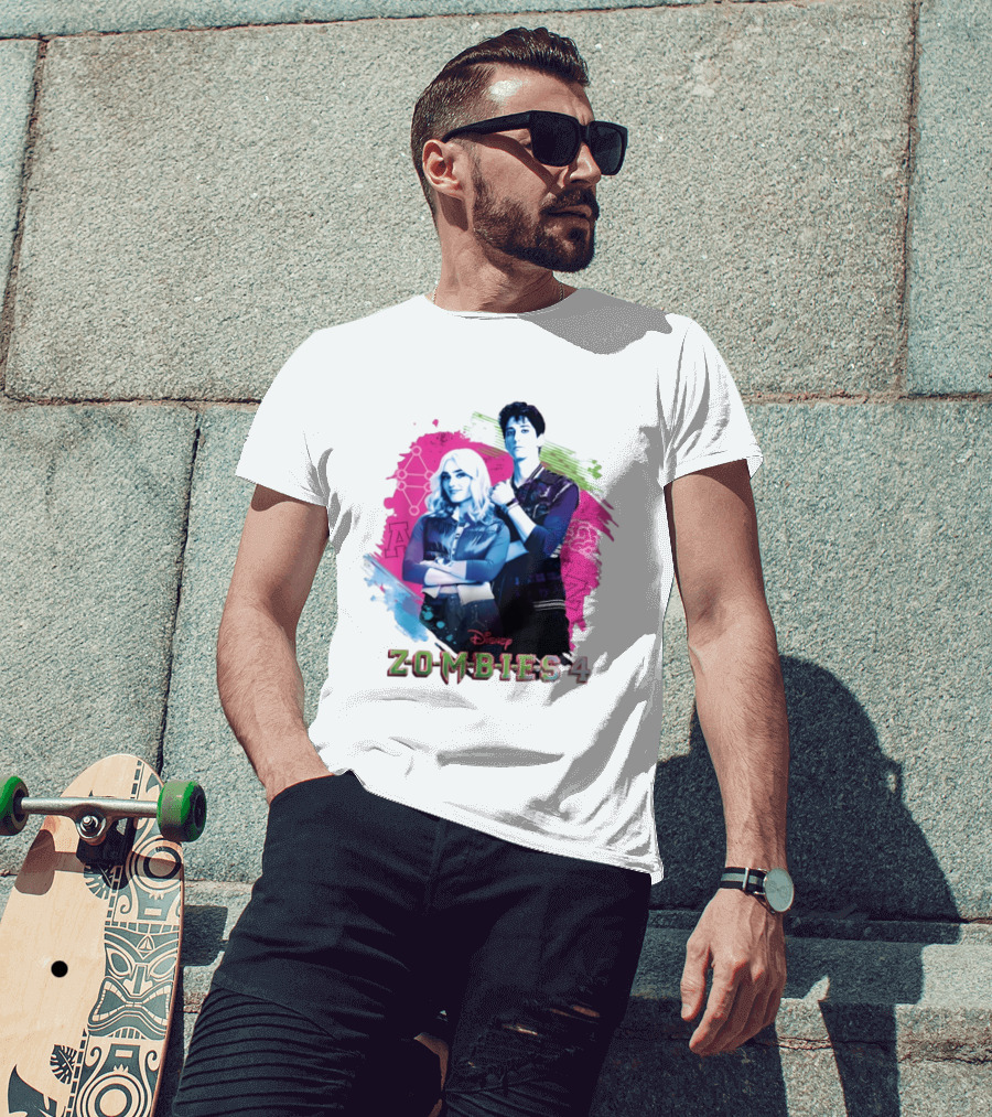 Zed And Addison Disney Zombies 4 Dawn Of The Vampires Movie T-Shirt