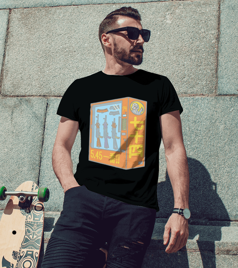 Vending Machine 74 Seven Four 5.45 Ichiban T-Shirt