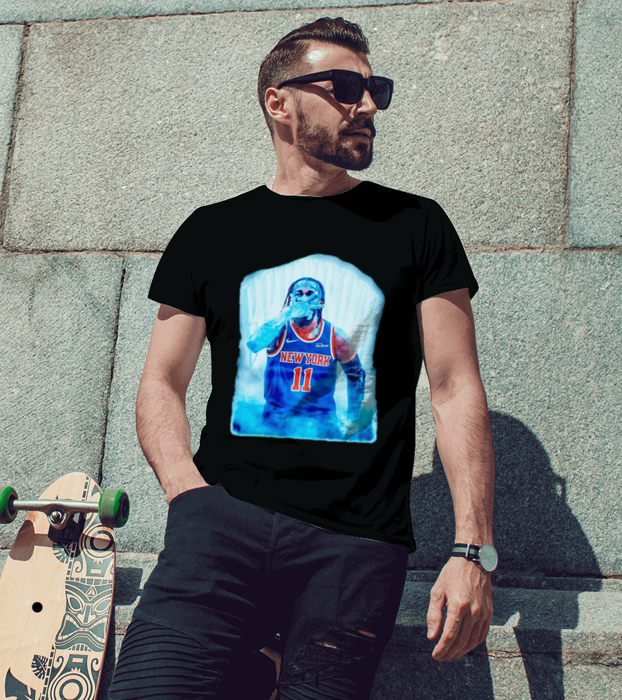 Jalen Brunson New York Knicks Number 11 NBA Basketball Player T-Shirt