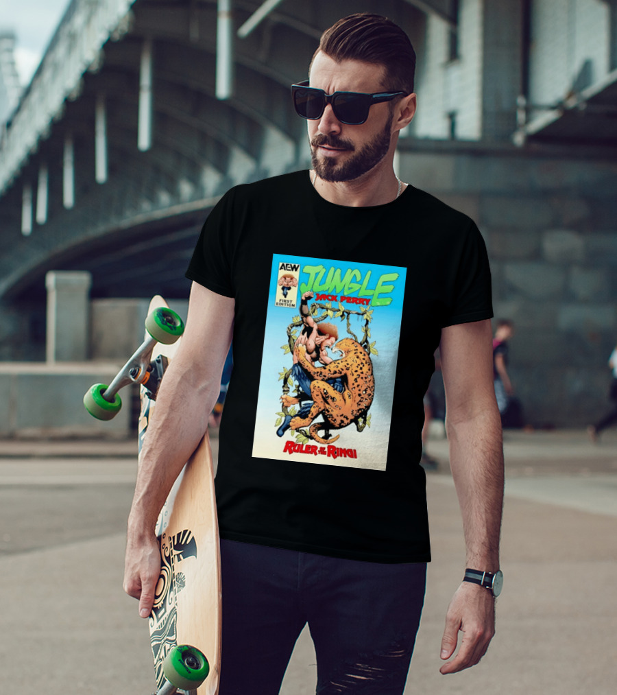 AEW Jungle Jack Perry First Edition Ruler Of The Ring T-Shirt