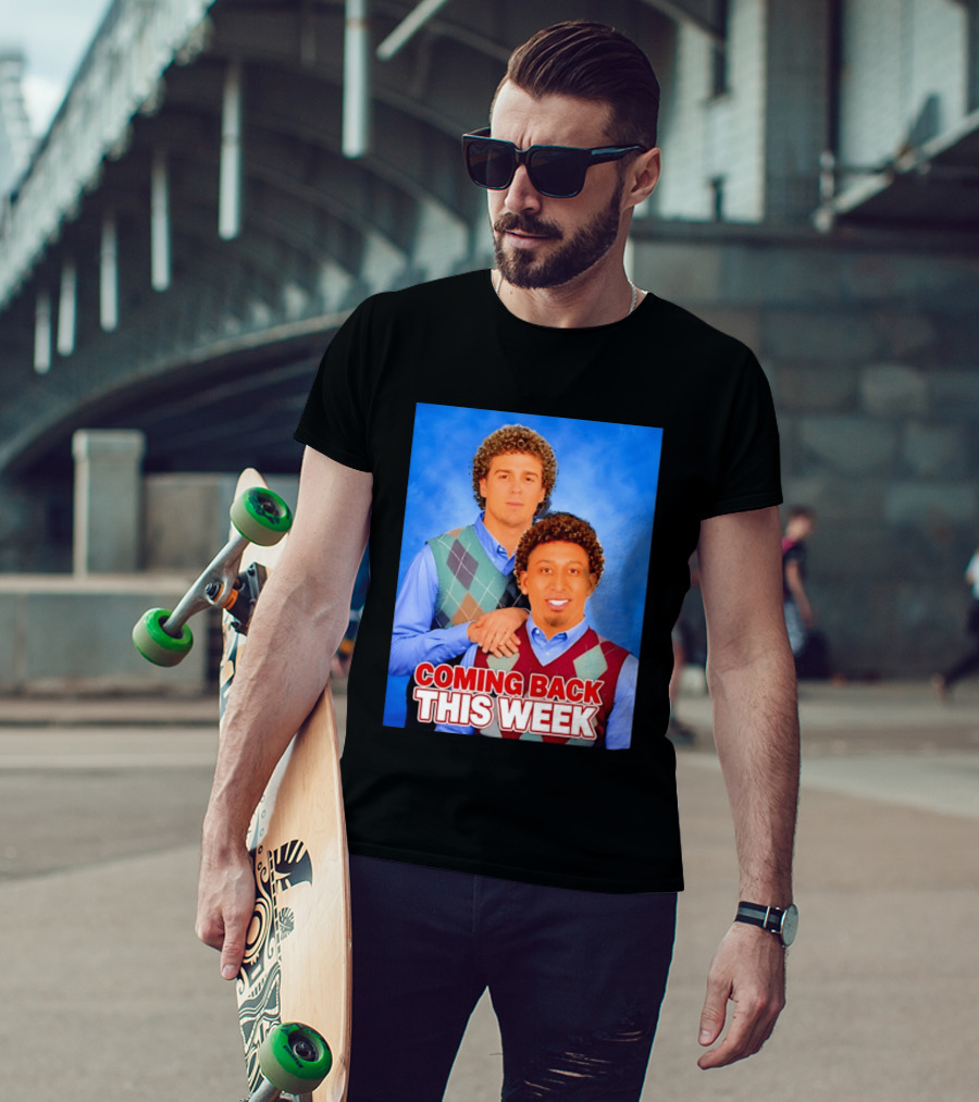 Edwin Diaz Kíke Hernandez Step Brothers Coming Back This Week T-Shirt