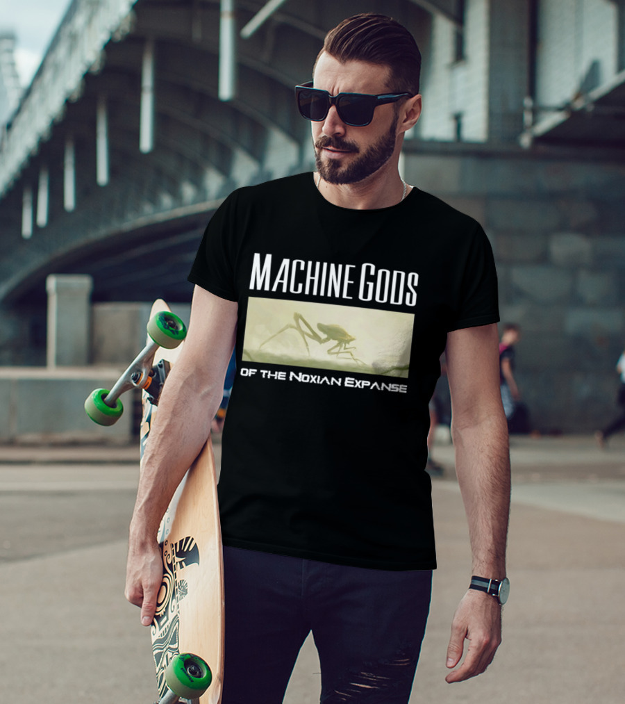 Machine Gods Noxian Expanse Sci Fi Creature T-Shirt