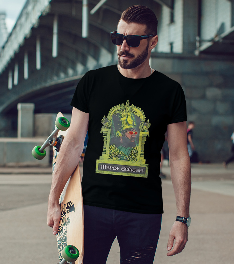 Marcf Selassie Bootleg Rap Ornate T-Shirt