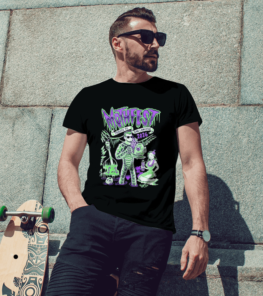 Mothfest Tribute To Dan Lamothe 2026 Creature T-Shirt