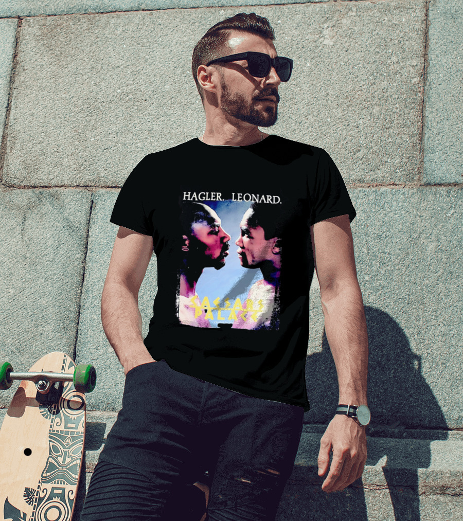 Hagler Leonard Caesars Palace Boxing Match Showdown T-Shirt