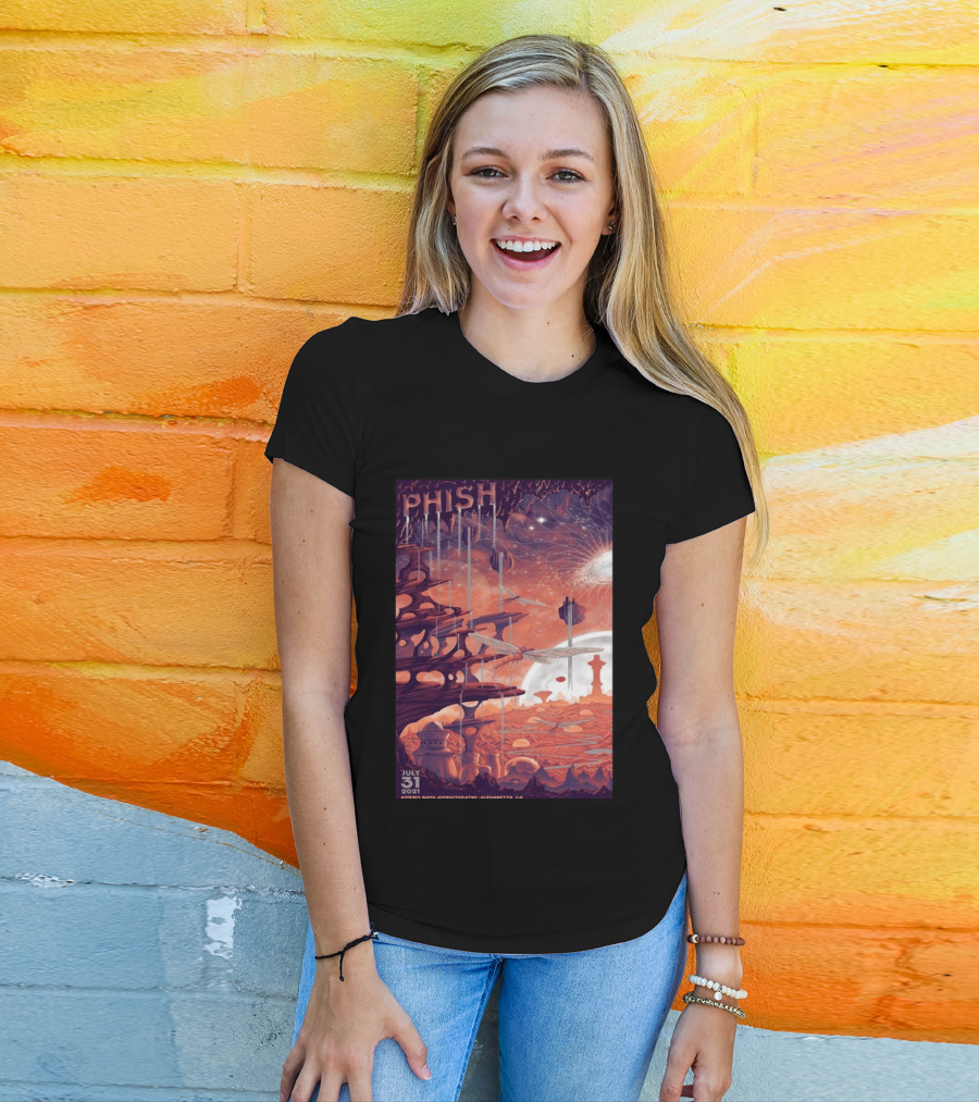 Phish Concert Alpharetta GA July 31 2021 T-Shirt
