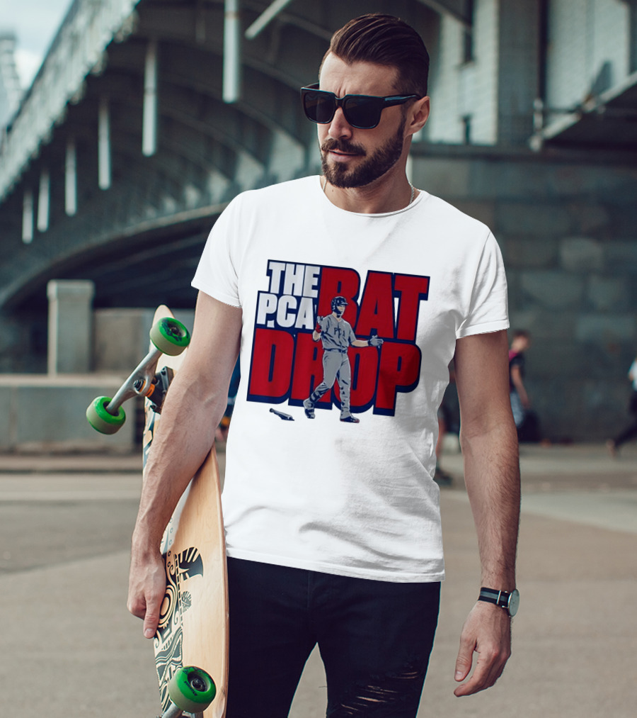 The PCA Bat Drop Pete Crow Armstrong Chicago Cubs T-Shirt