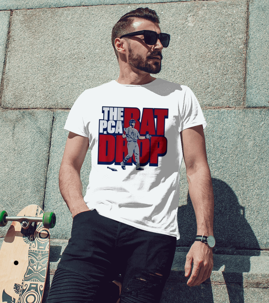 The PCA Bat Drop Pete Crow Armstrong Chicago Cubs T-Shirt