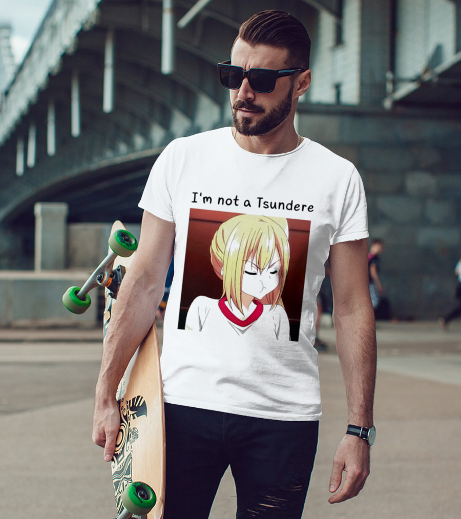I'm Not A Tsundere Mai Kawakami Anime Character Expression T-Shirt