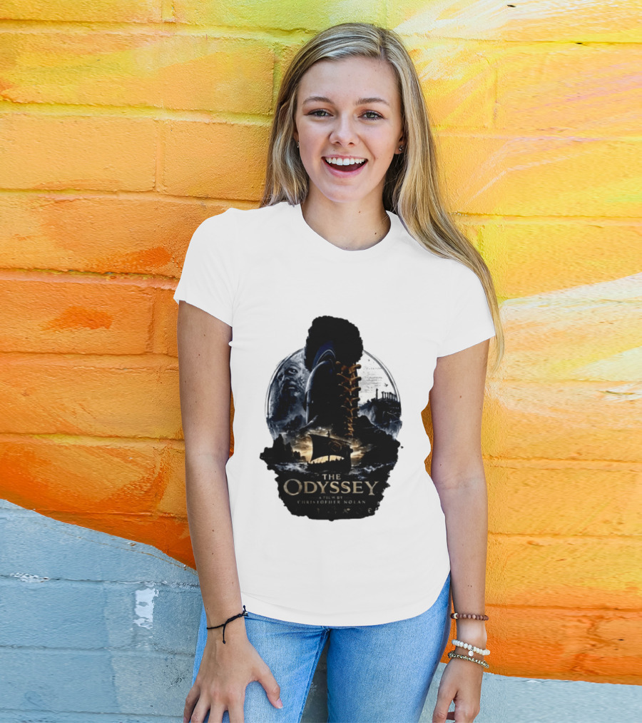 The Odyssey Film By Christopher Nolan Featuring Odysseus Mythical Hero T-Shirt