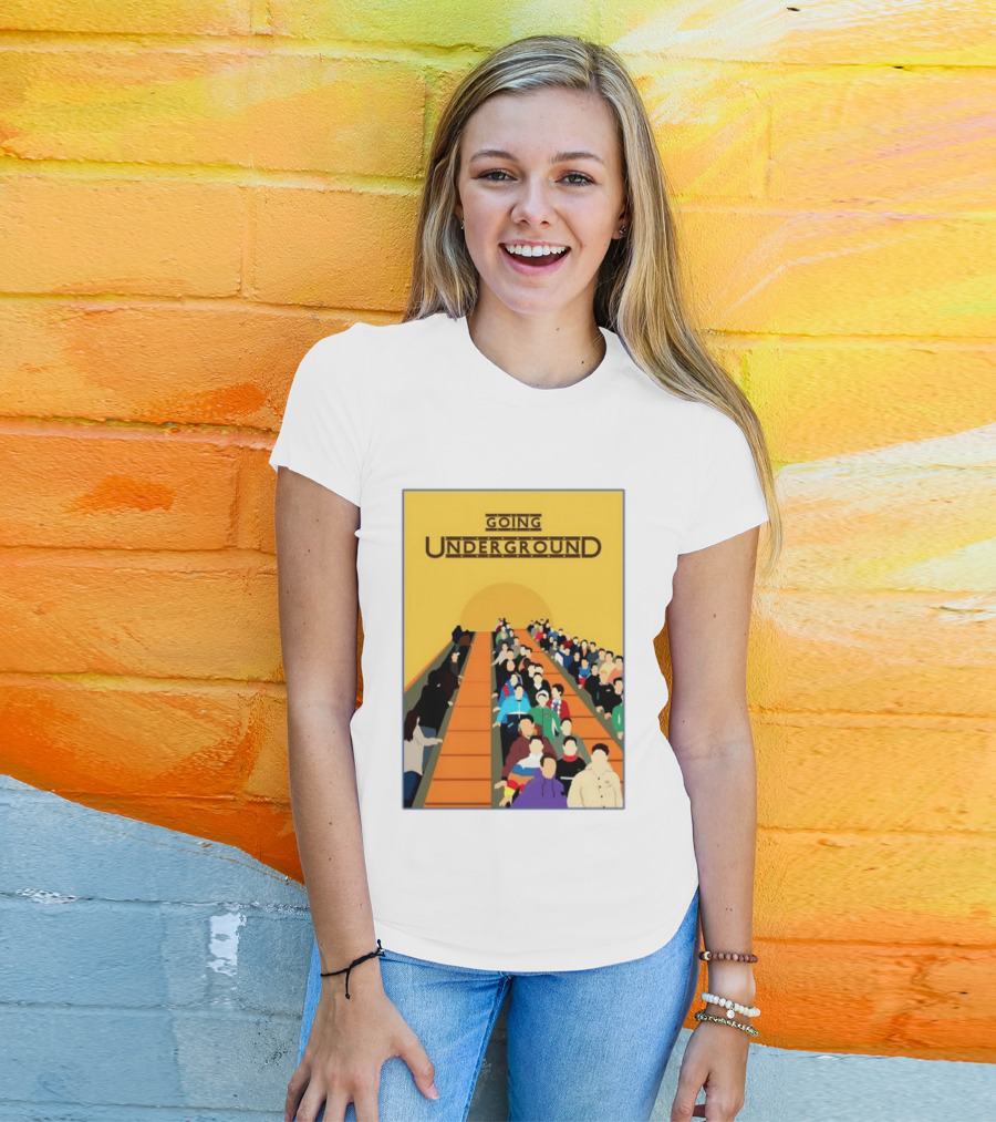 The Jam Going Underground Mod Culture Casuals Terrace Youth Football T-Shirt