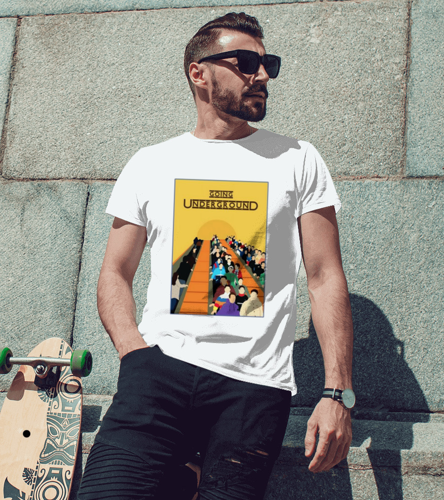 The Jam Going Underground Mod Culture Casuals Terrace Youth Football T-Shirt