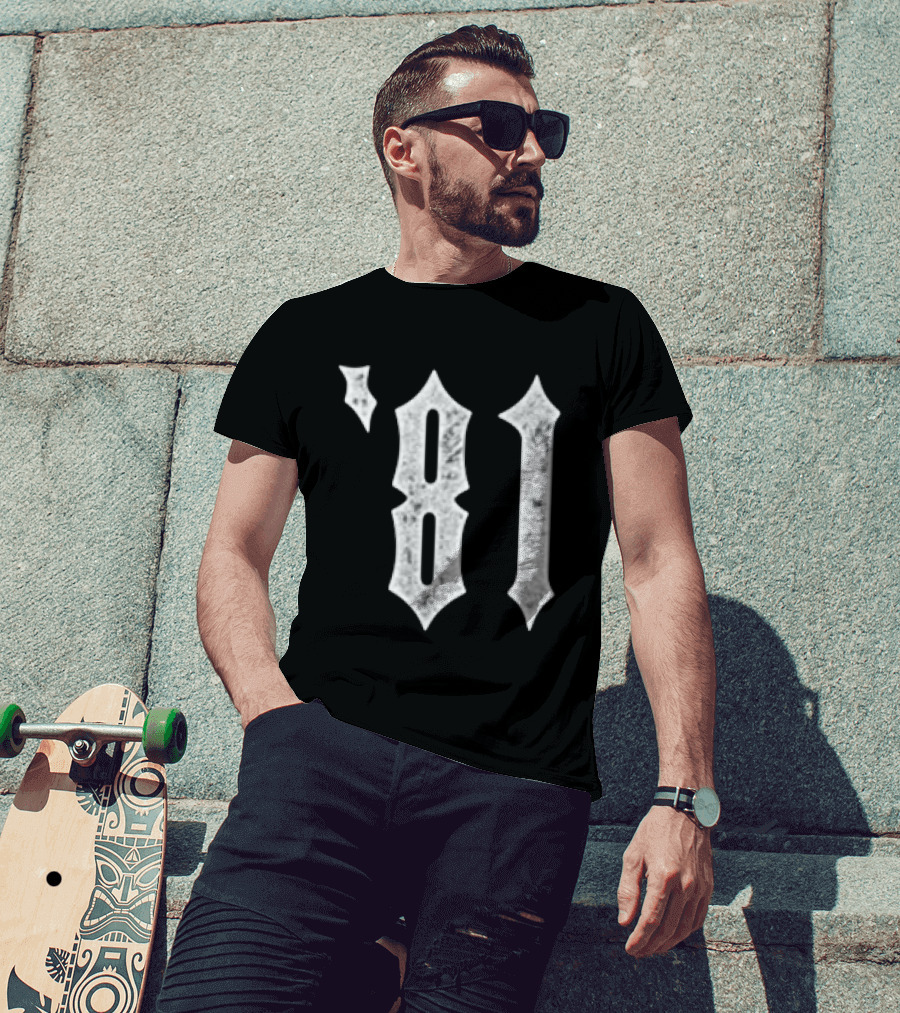 Slayer Store Established 1981 Skull Distressed T-Shirt