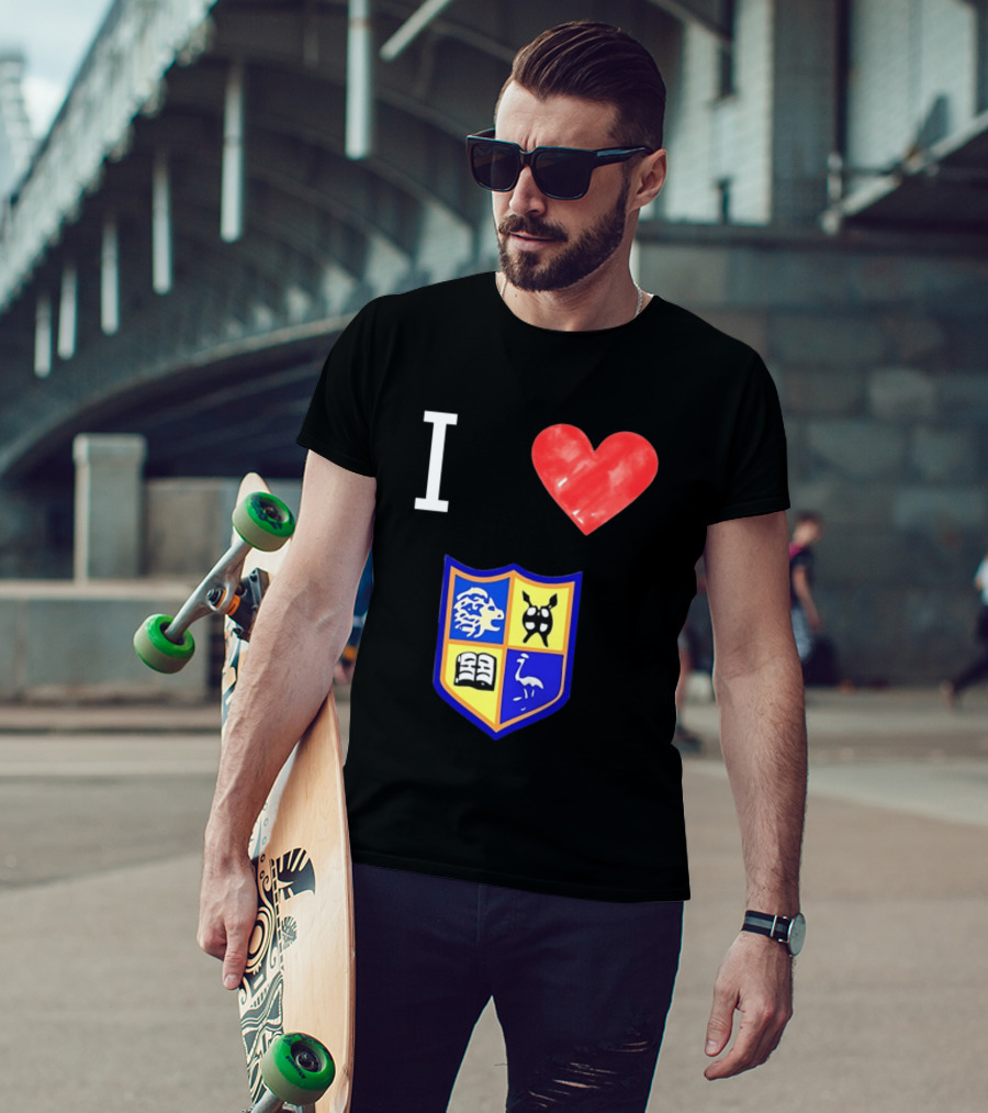 I Love University Of Zimbabwe UZ Harare Lion Emblem Crest T-Shirt
