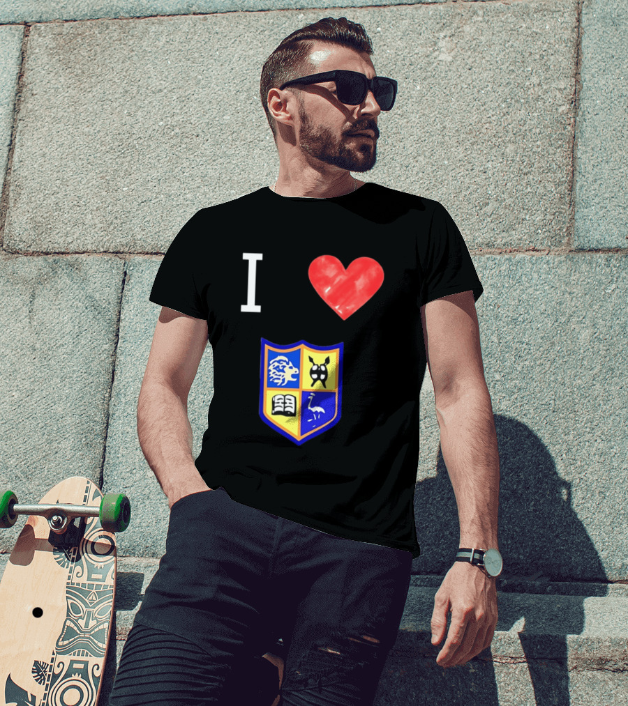I Love University Of Zimbabwe UZ Harare Lion Emblem Crest T-Shirt