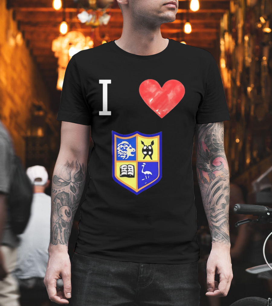 I Love University Of Zimbabwe UZ Harare Lion Emblem Crest T-Shirt