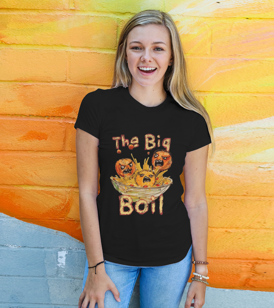 Kt8 Store Spag Heddy The Big Boil Scribble Black T-Shirt