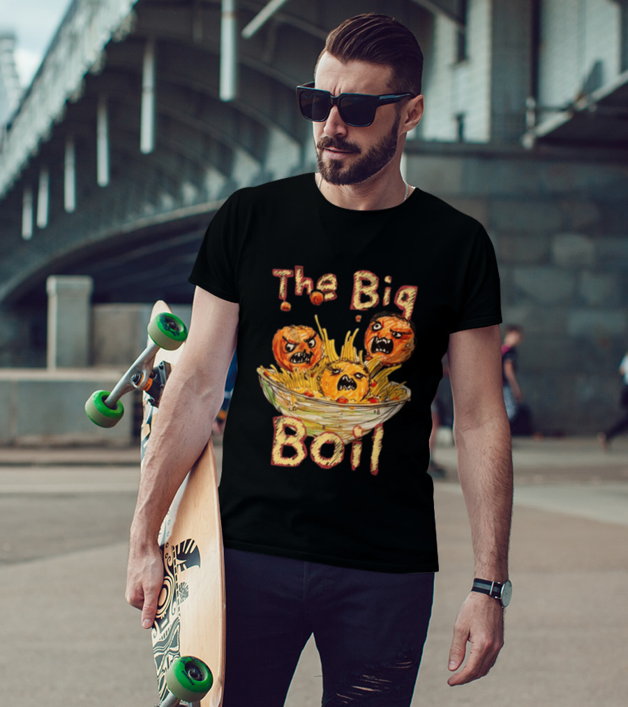 Kt8 Store Spag Heddy The Big Boil Scribble Black T-Shirt