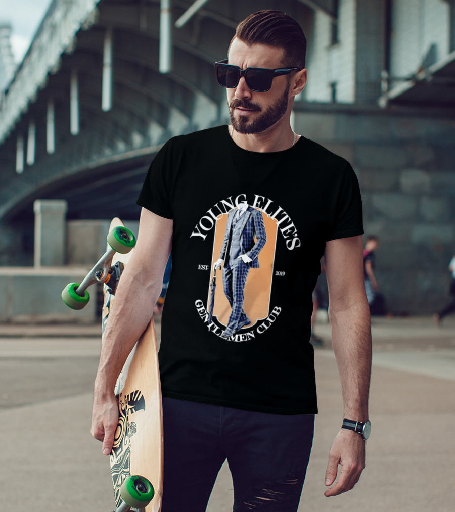 Young Elite's Gentlemen Club Est 2019 Suit T-Shirt