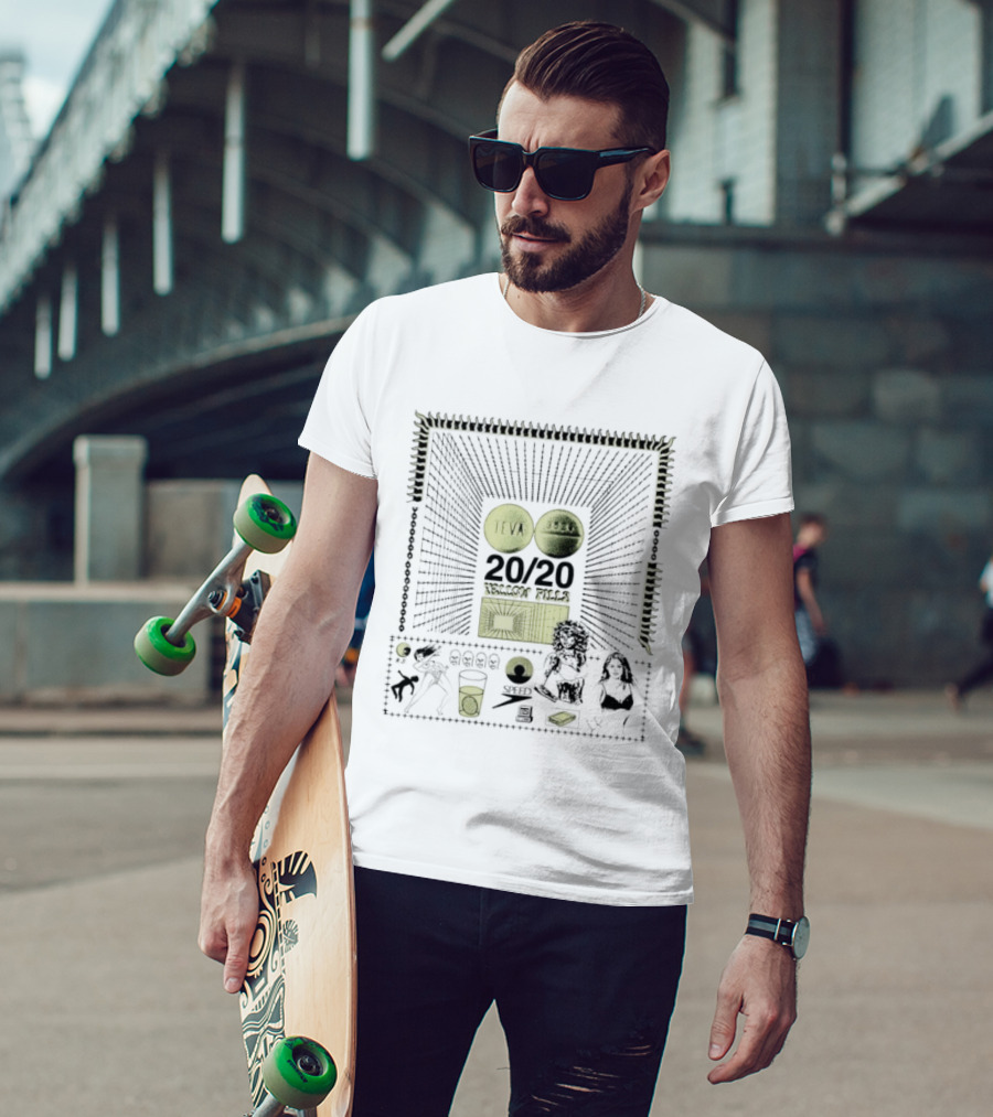 Teva 3526 20 20 Yellow Pills Speed RS Psychedelic T-Shirt