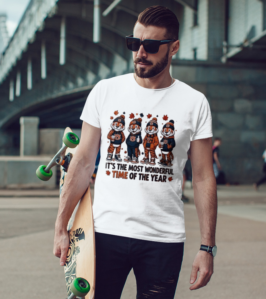 Auburn Tigers It's The Most Wonderful Time Of The Year T-Shirt