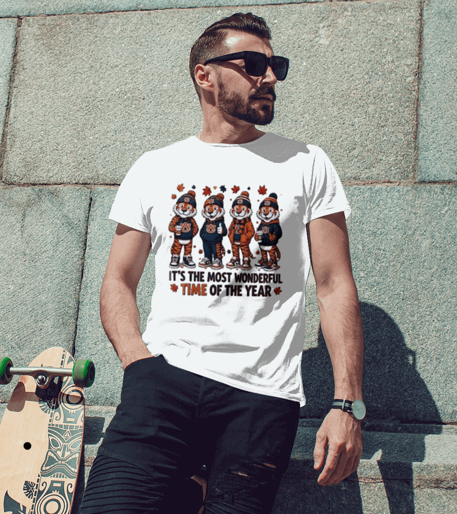 Auburn Tigers It's The Most Wonderful Time Of The Year T-Shirt