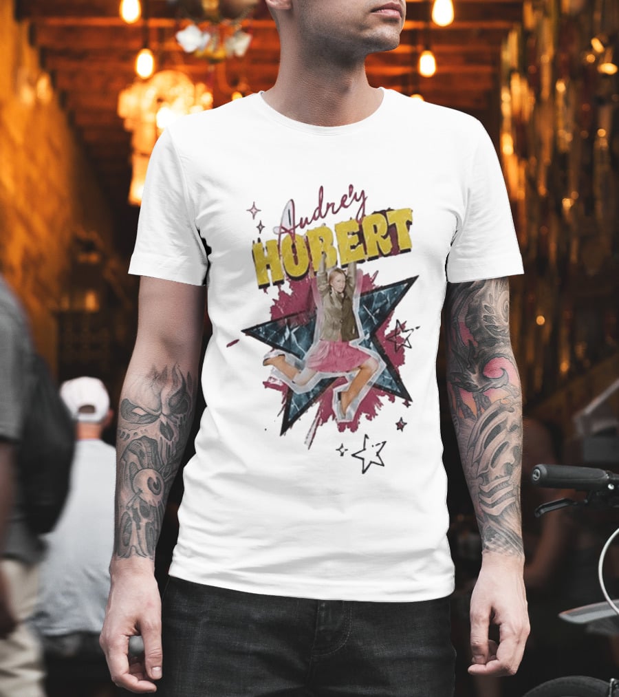 Audrey Hubert The Staircase To Stardom Tour Jumping Starburst T-Shirt
